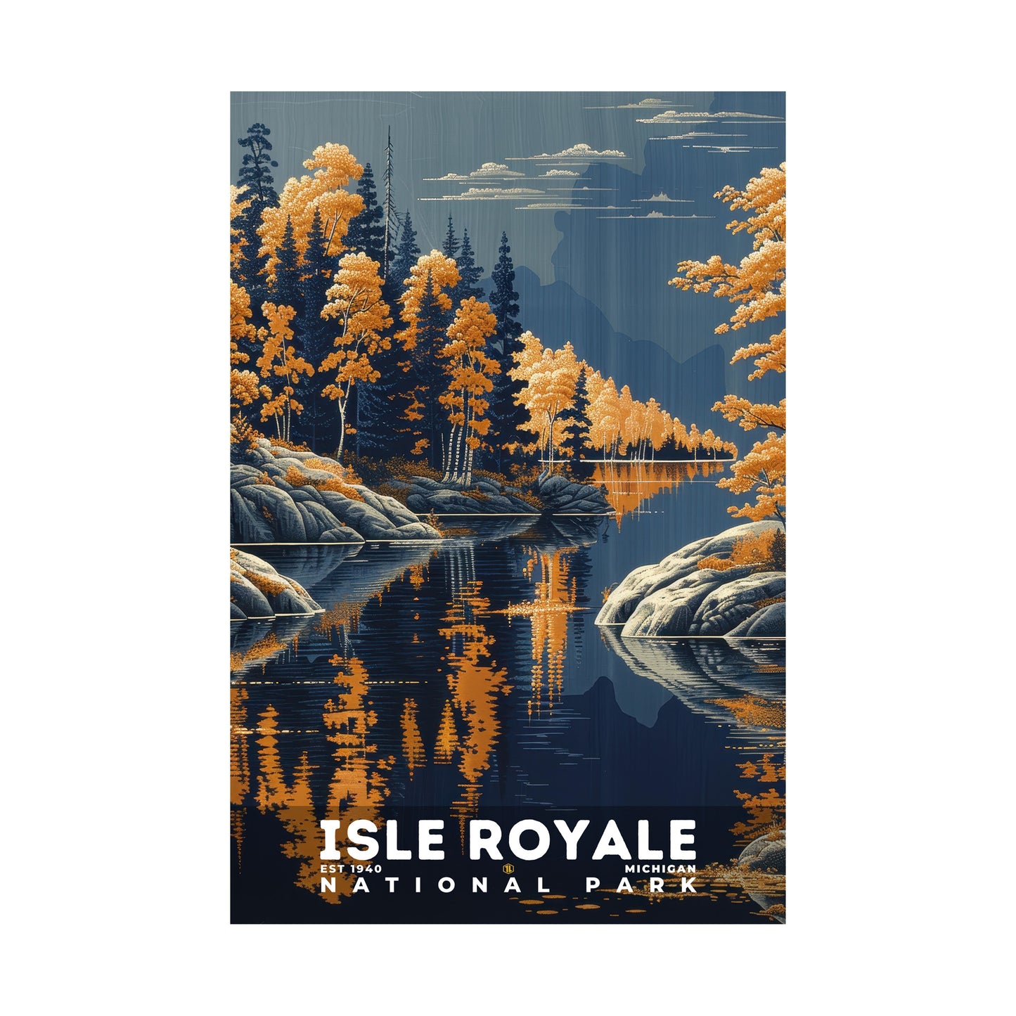 Isle Royale National Park Poster | S19