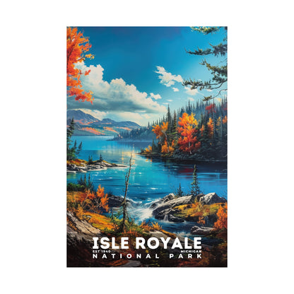 Isle Royale National Park Poster | S16