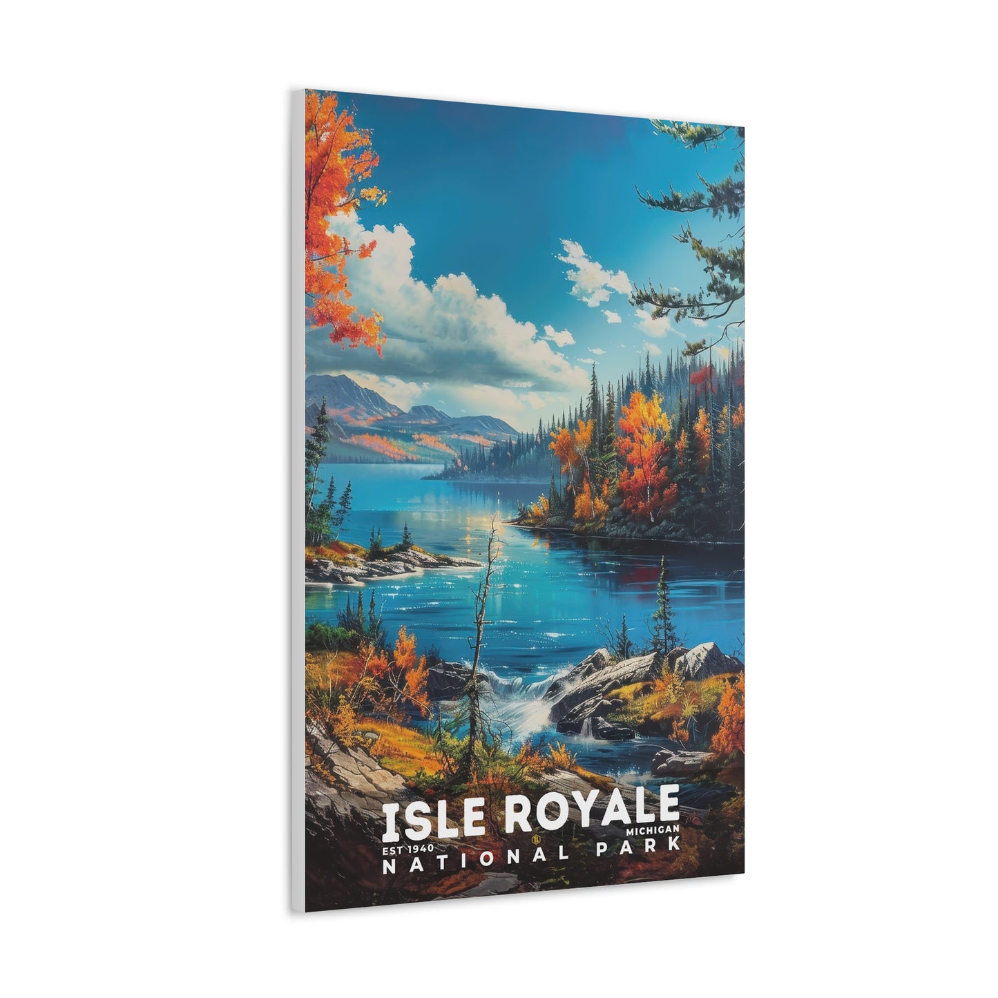 Isle Royale National Park Poster | S16