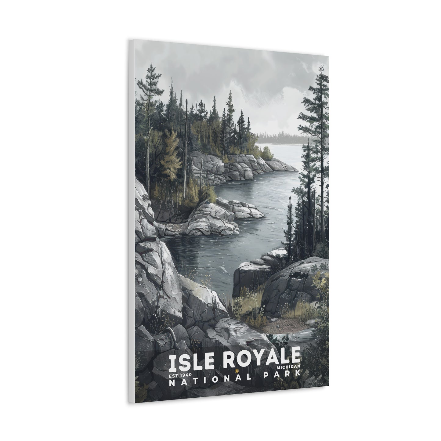 Isle Royale National Park Poster | S17