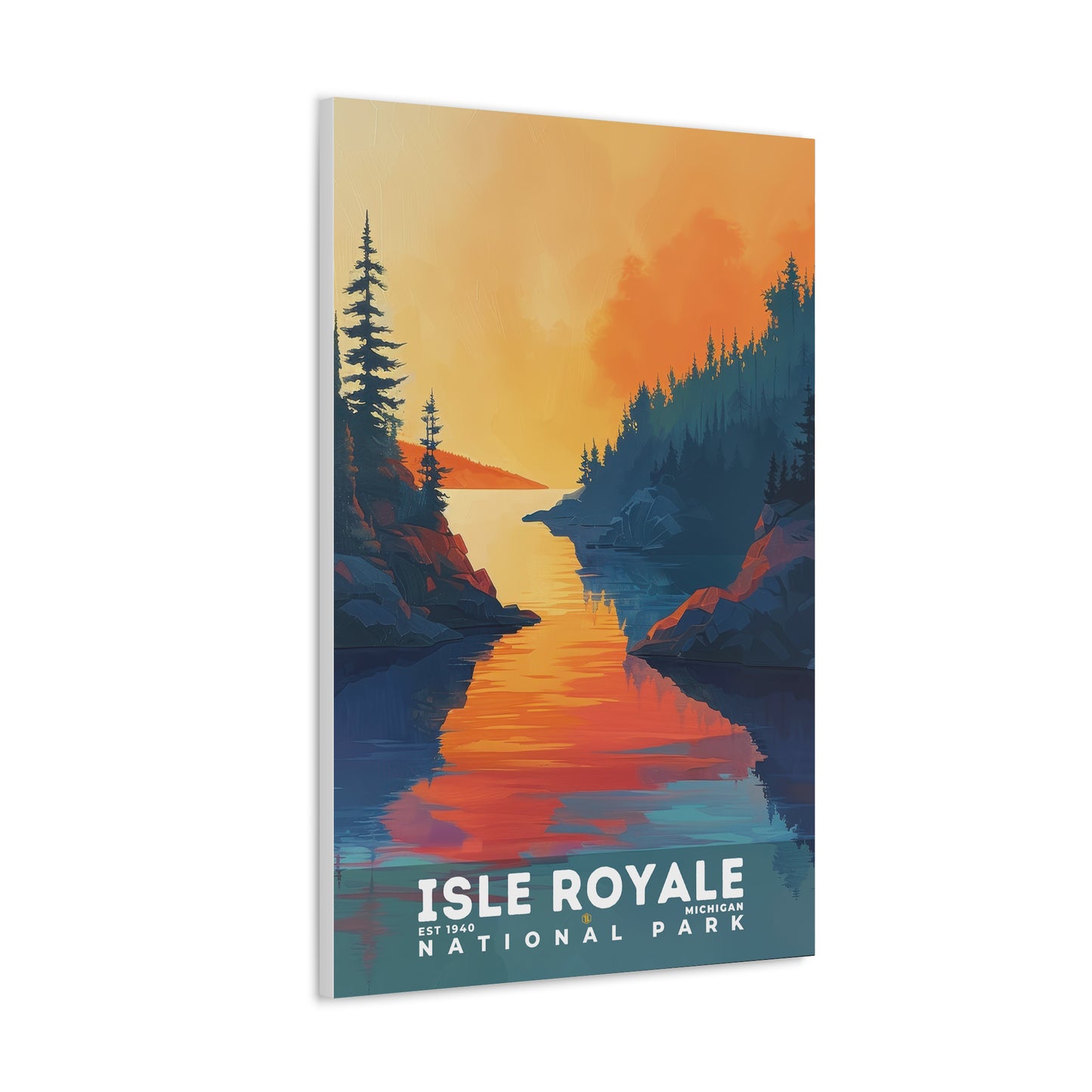 Isle Royale National Park Poster | S20