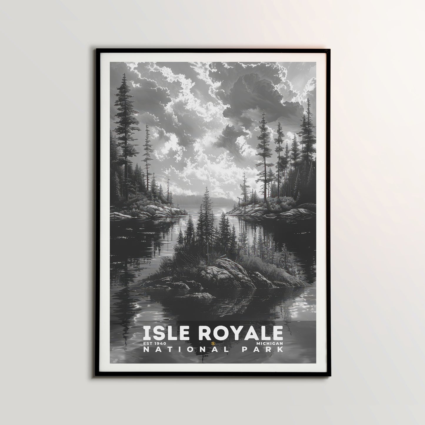 Isle Royale National Park Poster | S15