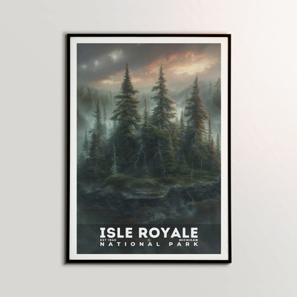 Isle Royale National Park Poster | S12