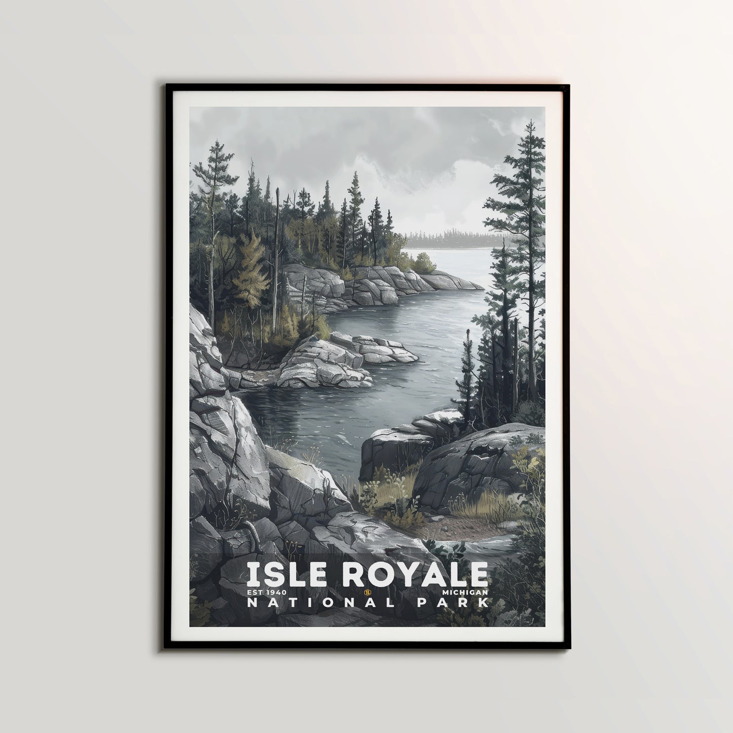 Isle Royale National Park Poster | S17