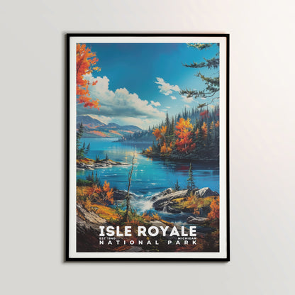 Isle Royale National Park Poster | S16