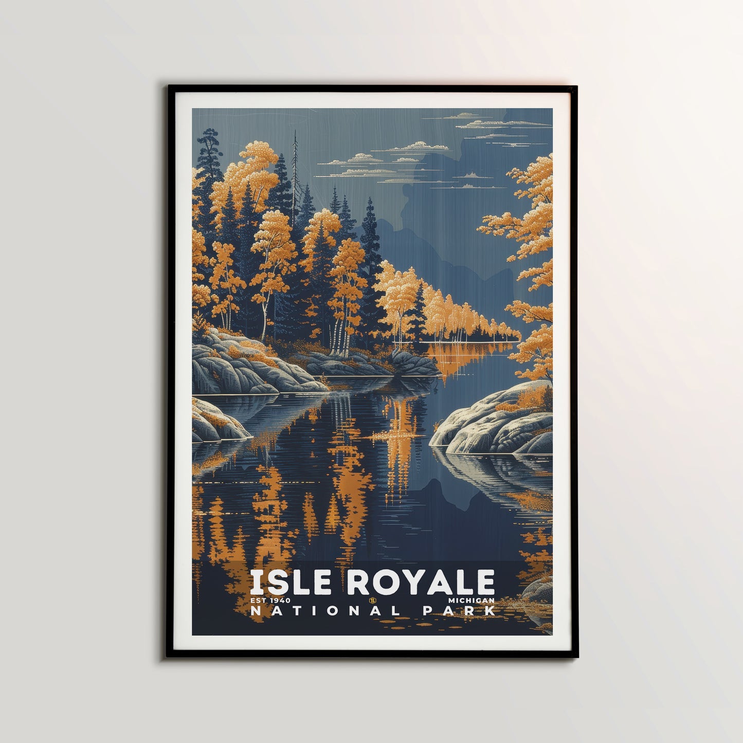 Isle Royale National Park Poster | S19