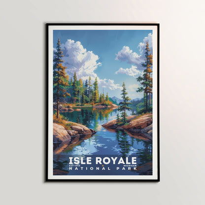 Isle Royale National Park Poster | S18