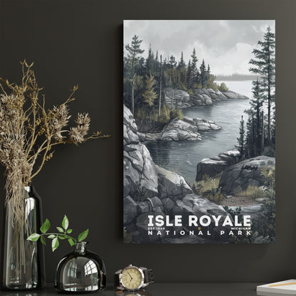 Isle Royale National Park Poster | S17