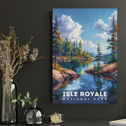 Isle Royale National Park Poster | S18