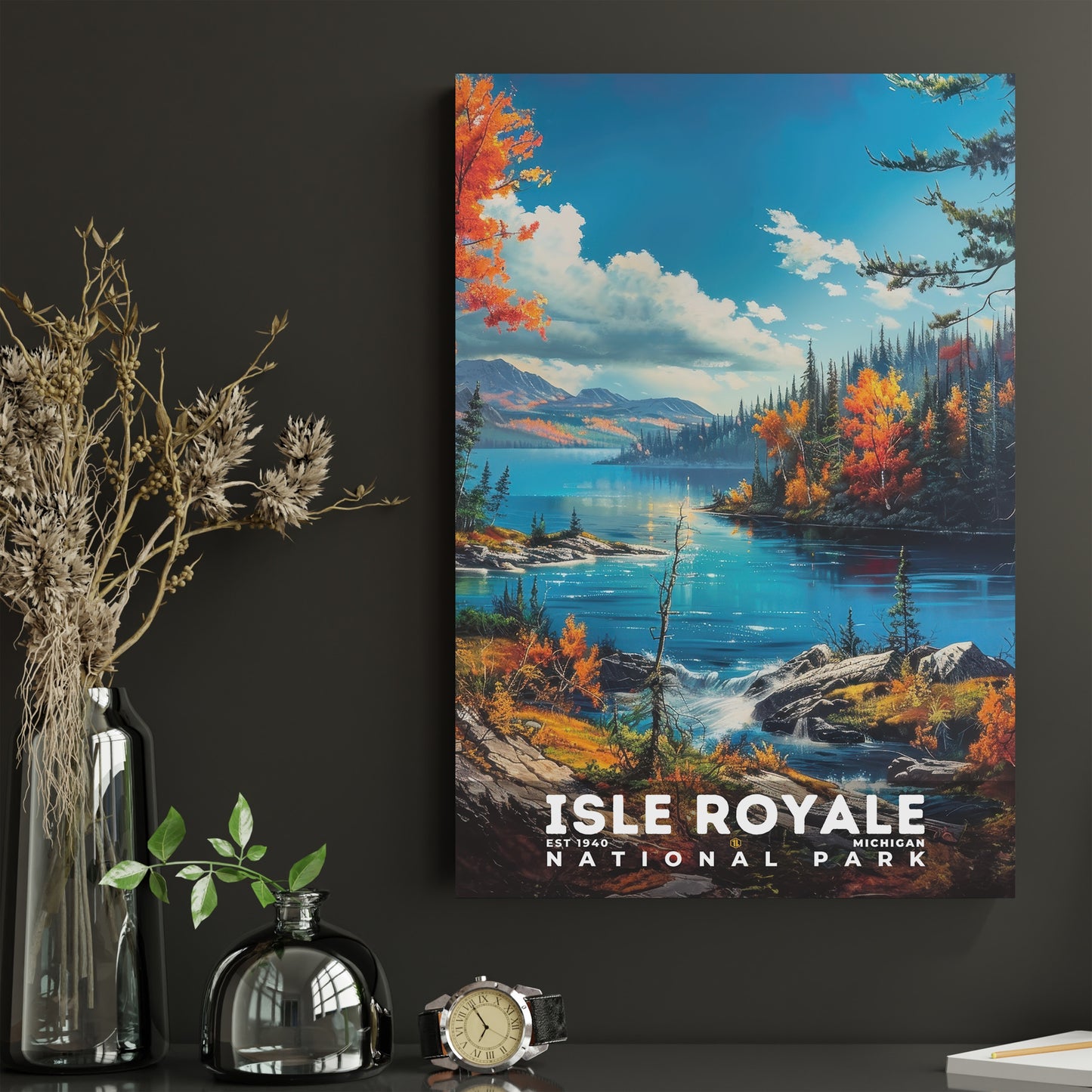 Isle Royale National Park Poster | S16