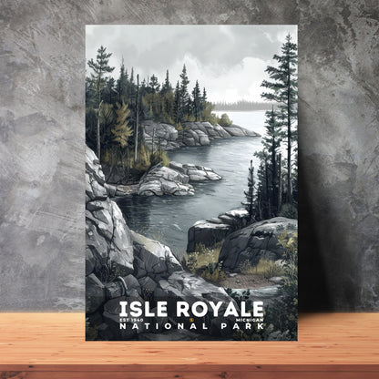 Isle Royale National Park Poster | S17