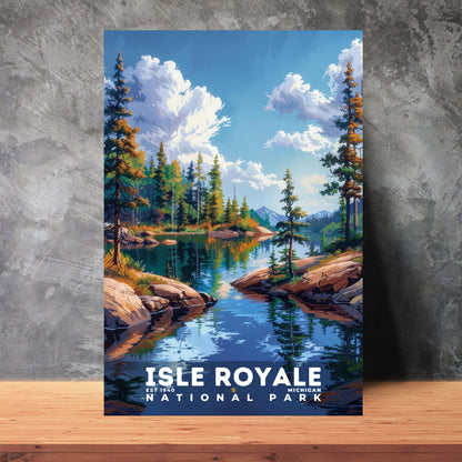 Isle Royale National Park Poster | S18