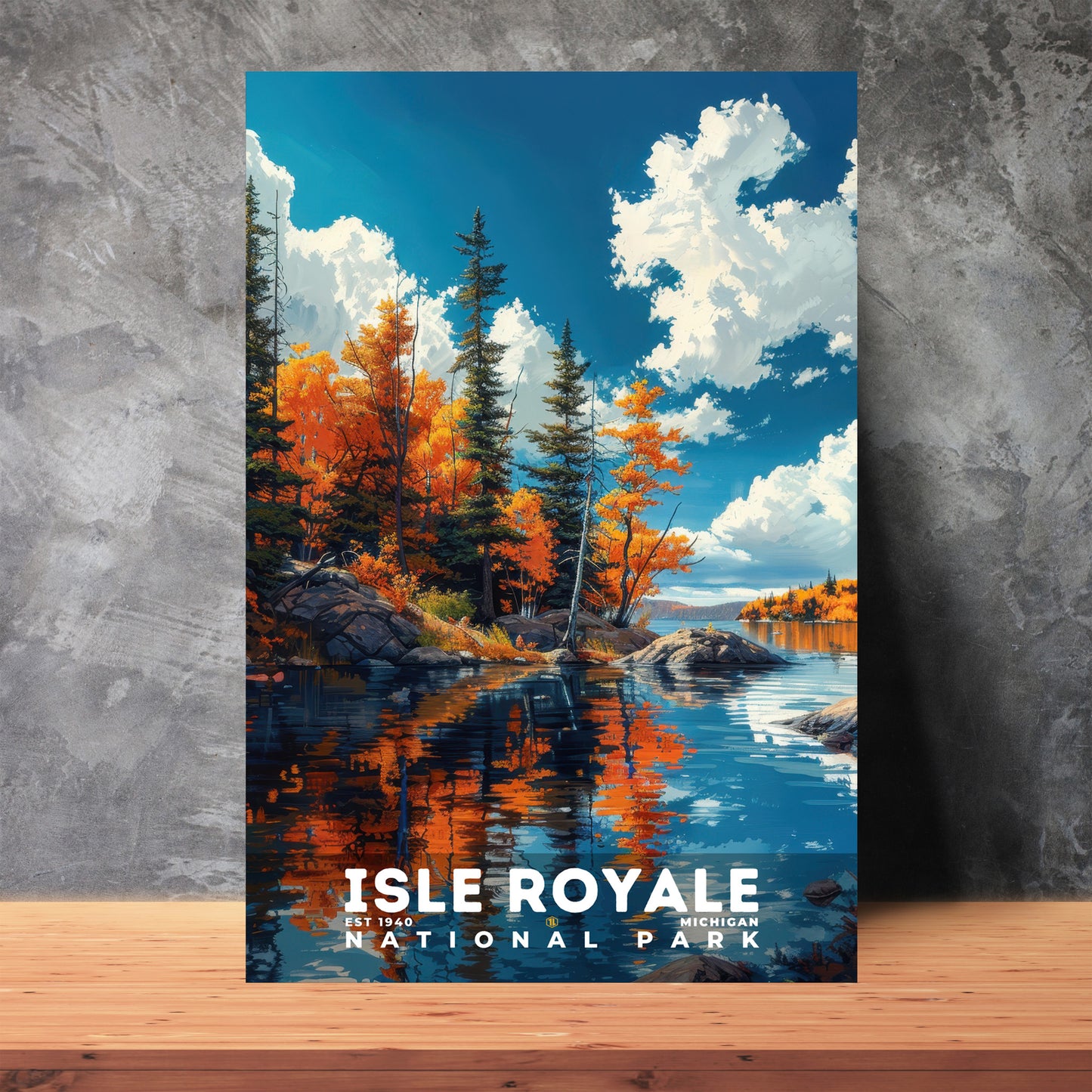 Isle Royale National Park Poster | S13