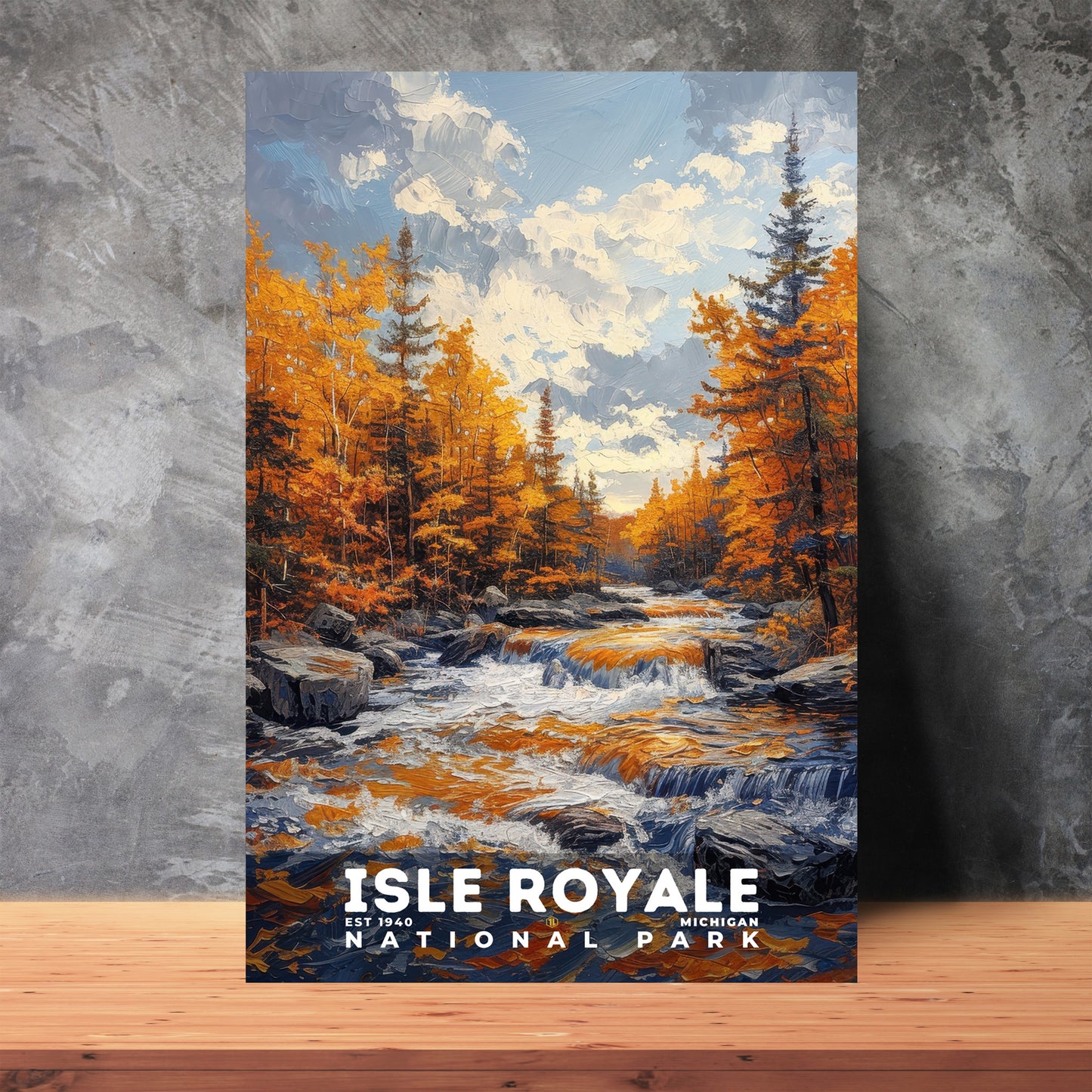 Isle Royale National Park Poster | S14