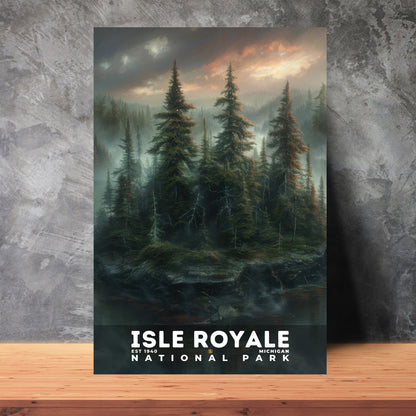 Isle Royale National Park Poster | S12