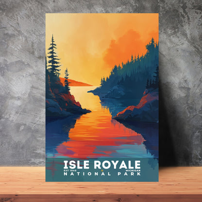 Isle Royale National Park Poster | S20