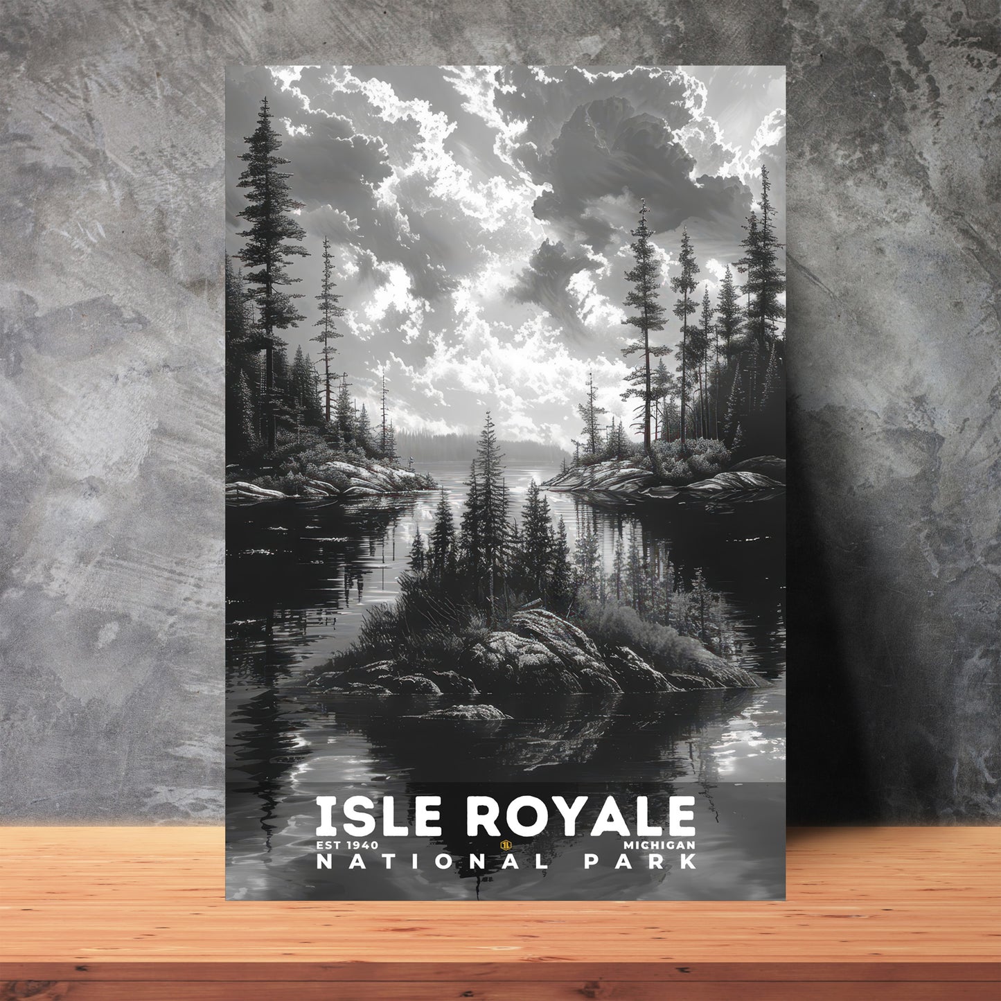 Isle Royale National Park Poster | S15