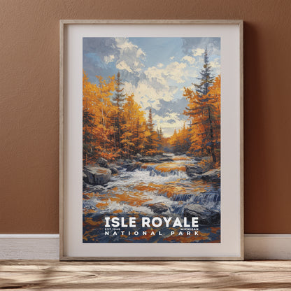 Isle Royale National Park Poster | S14