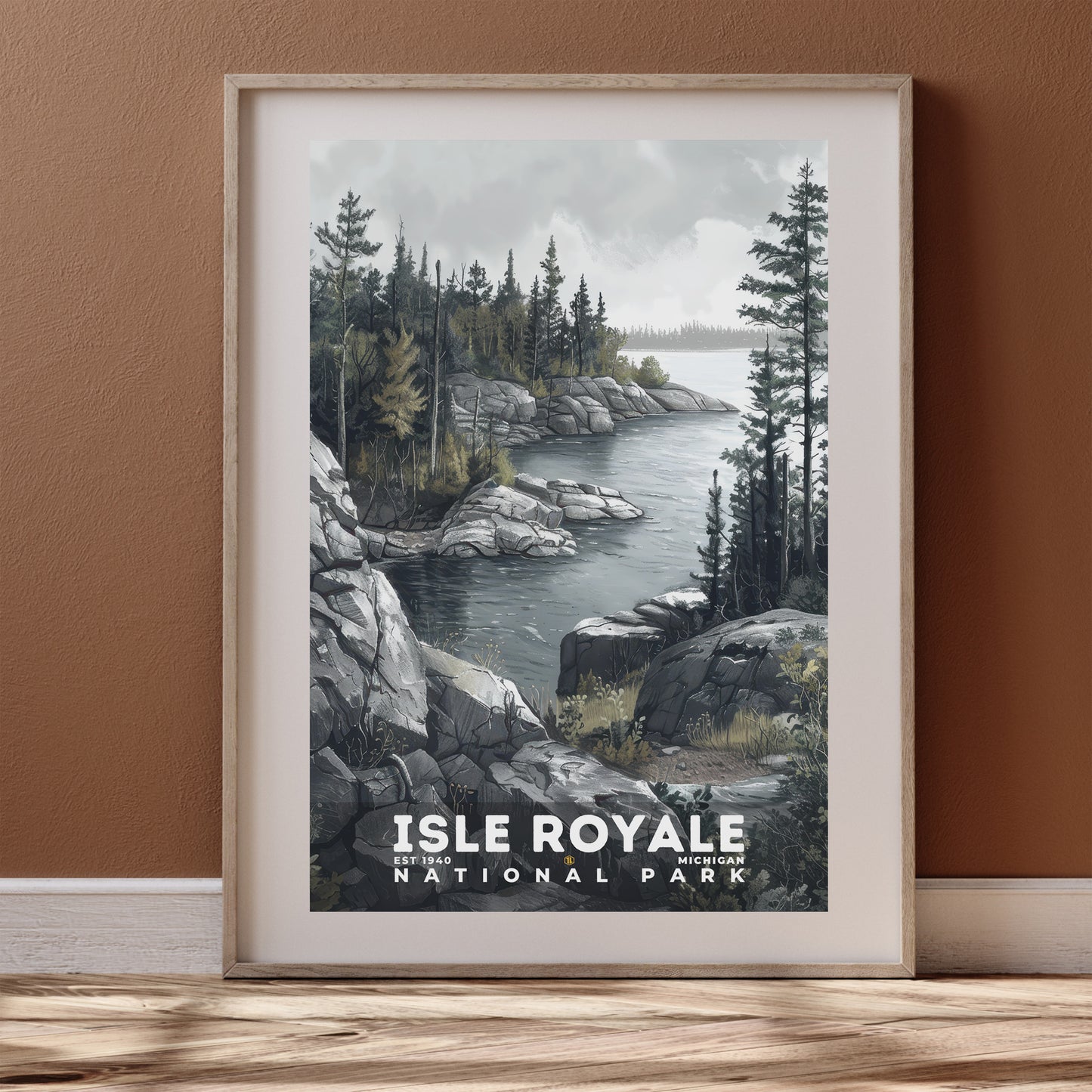 Isle Royale National Park Poster | S17