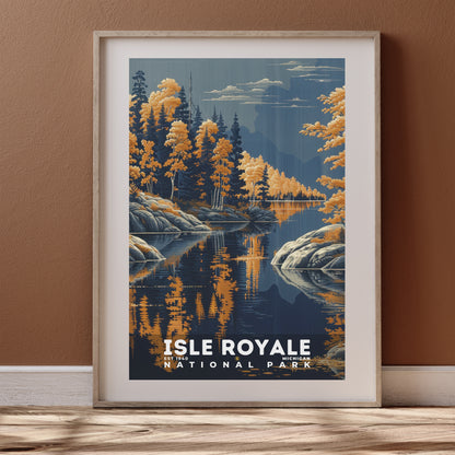 Isle Royale National Park Poster | S19