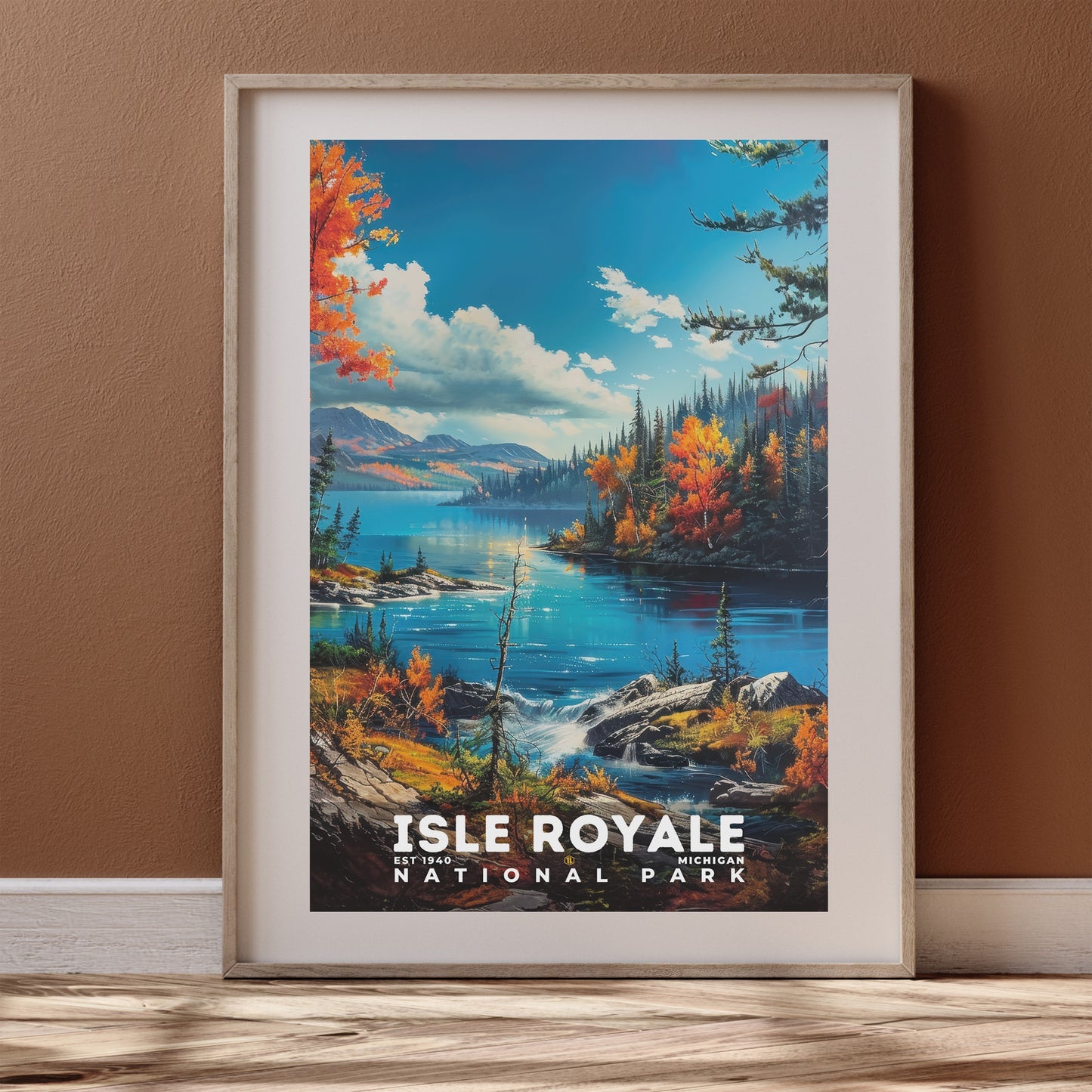 Isle Royale National Park Poster | S16