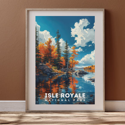 Isle Royale National Park Poster | S13