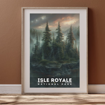 Isle Royale National Park Poster | S12