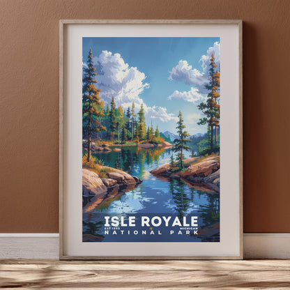 Isle Royale National Park Poster | S18