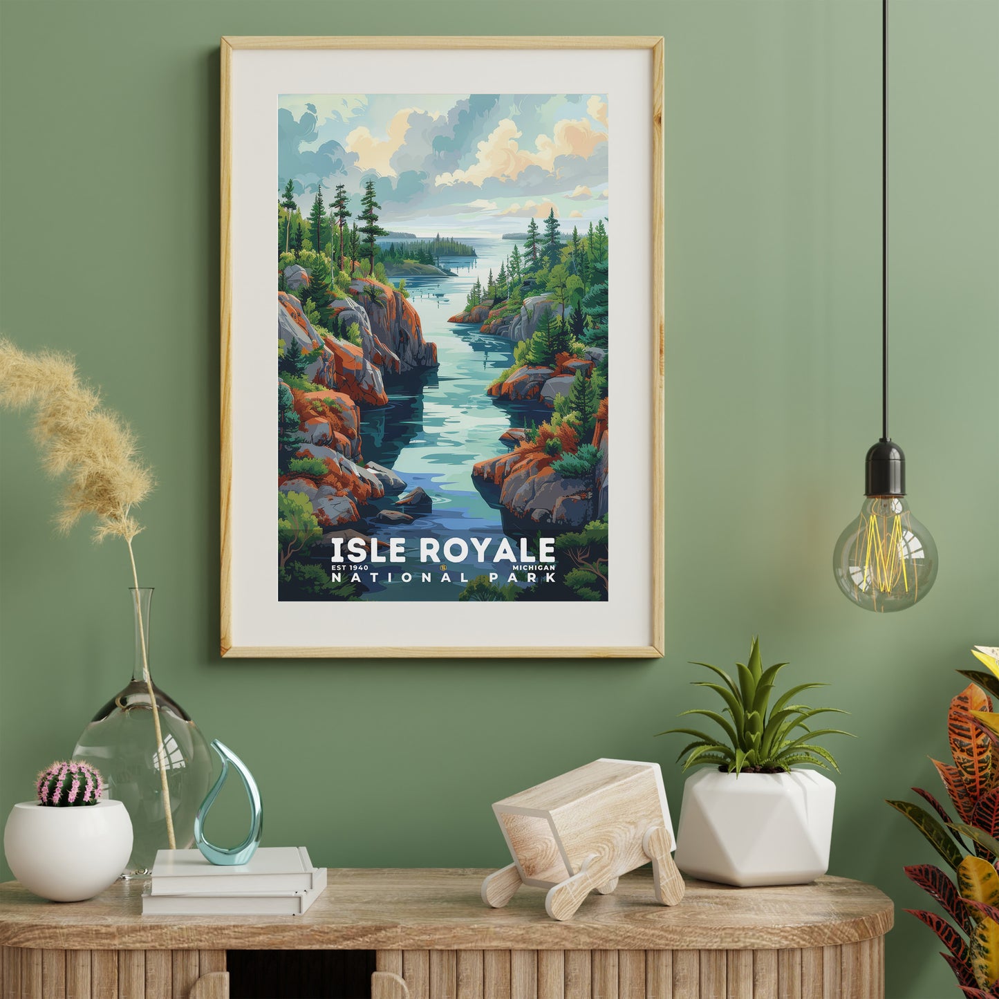 Isle Royale National Park Poster | S11