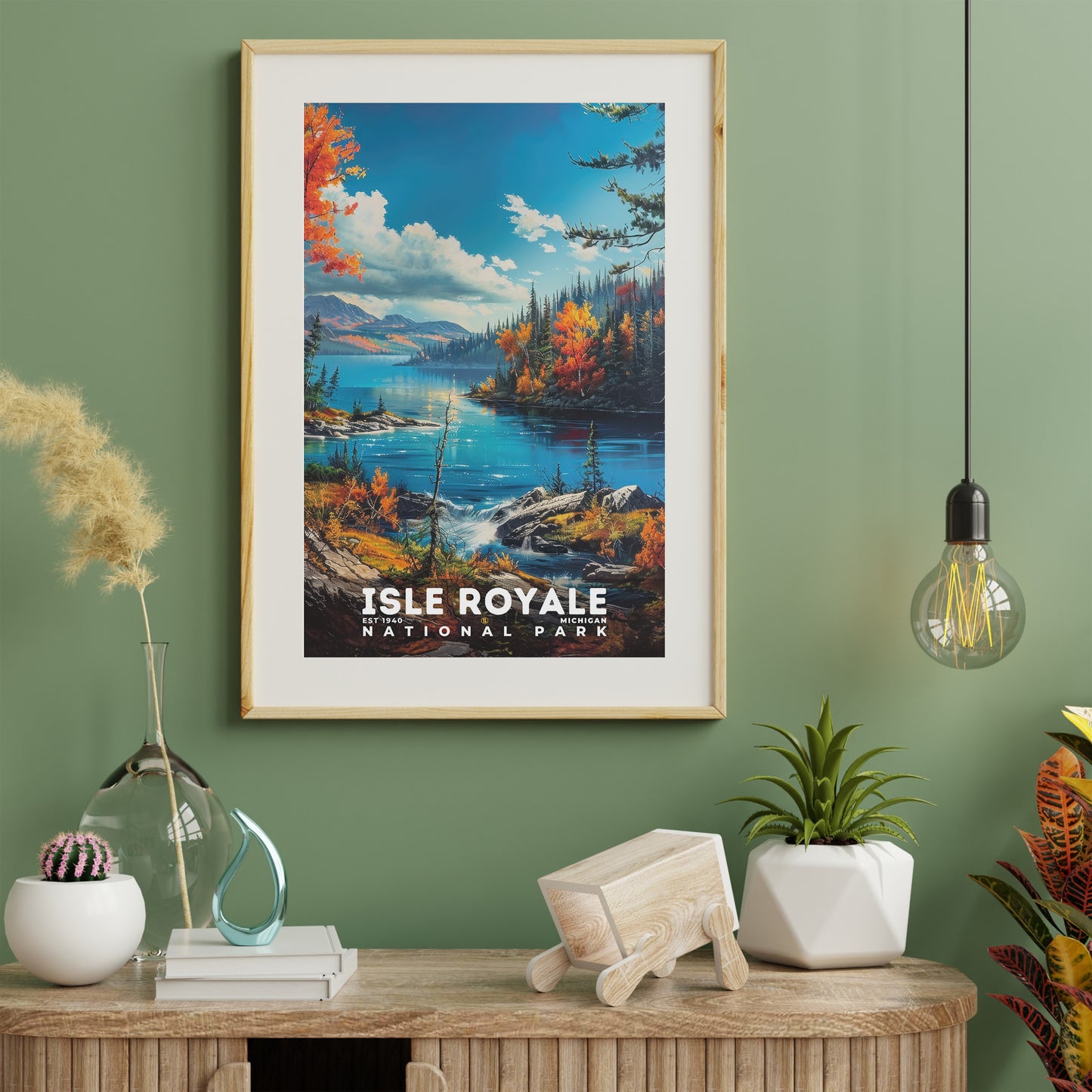 Isle Royale National Park Poster | S16