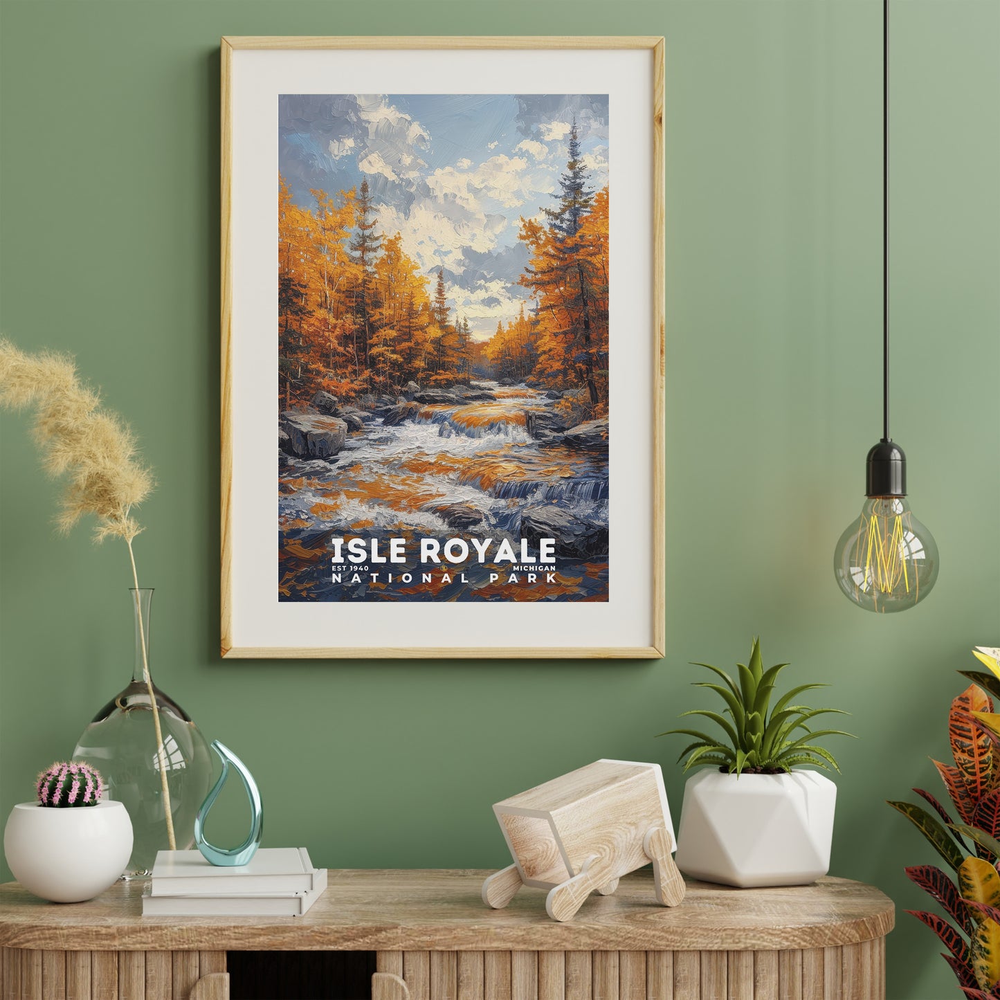 Isle Royale National Park Poster | S14