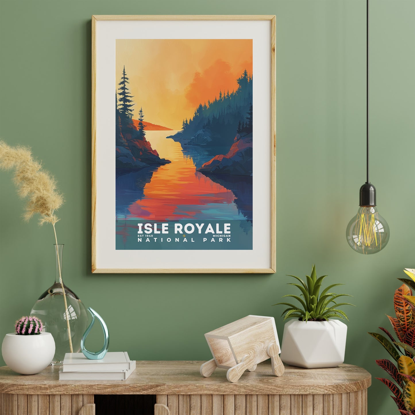 Isle Royale National Park Poster | S20