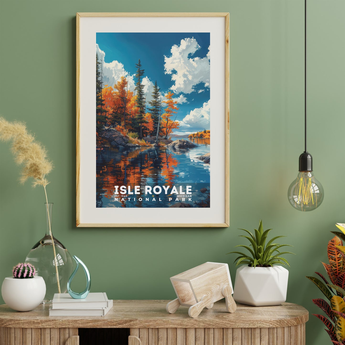 Isle Royale National Park Poster | S13