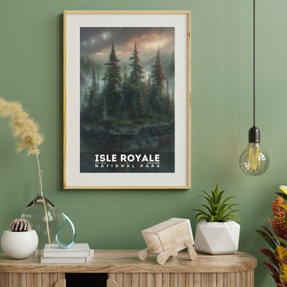 Isle Royale National Park Poster | S12