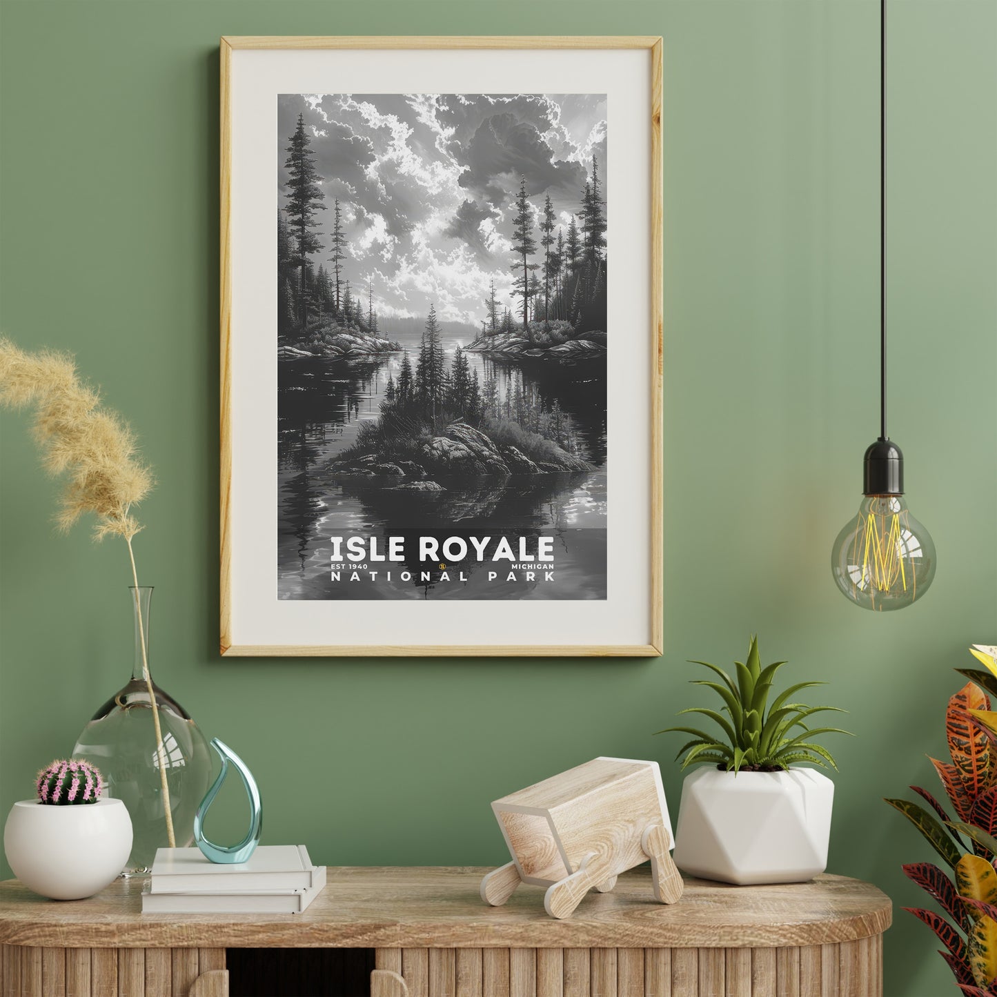 Isle Royale National Park Poster | S15