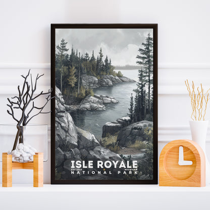 Isle Royale National Park Poster | S17