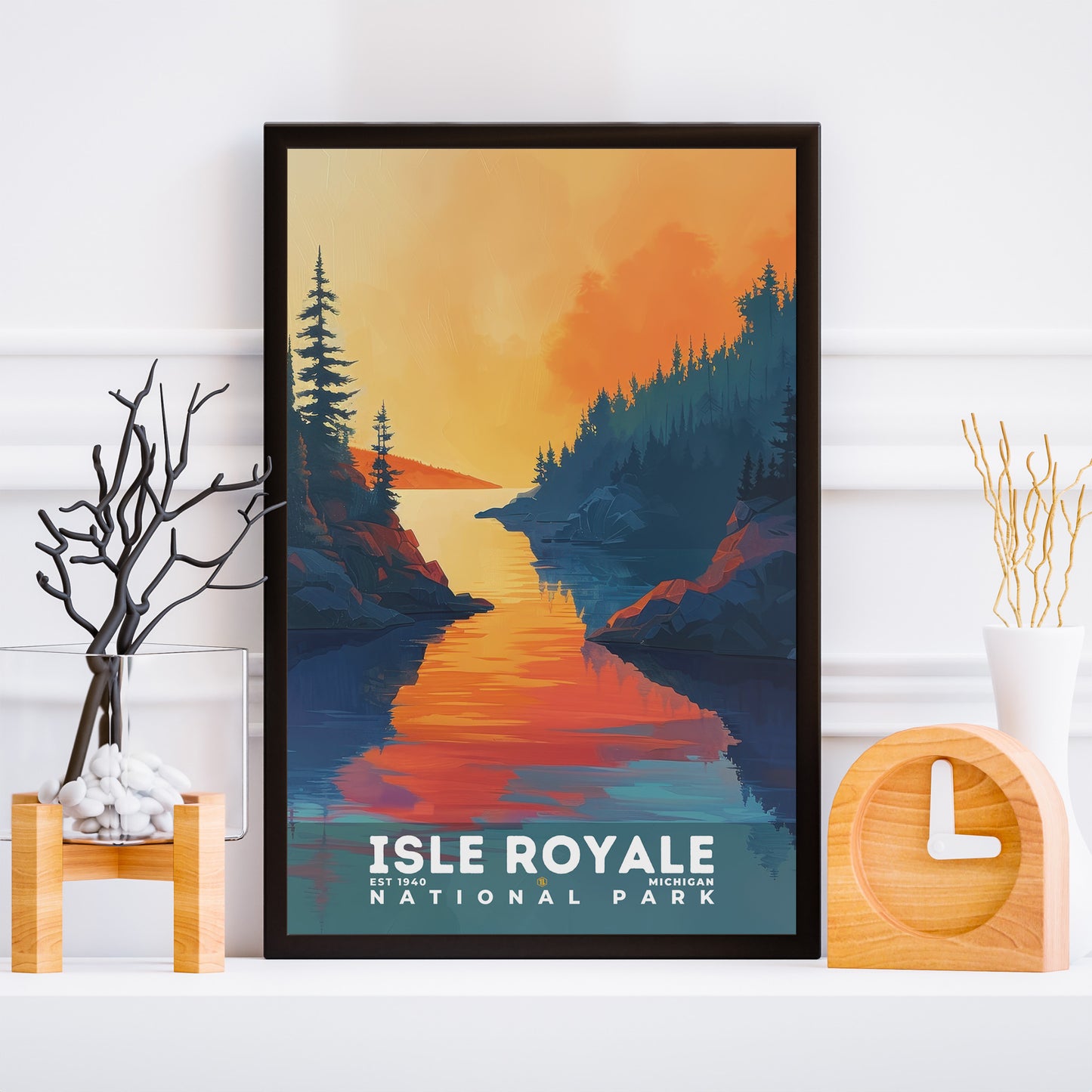Isle Royale National Park Poster | S20