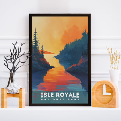 Isle Royale National Park Poster | S20