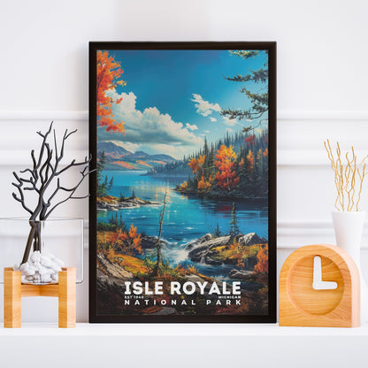 Isle Royale National Park Poster | S16