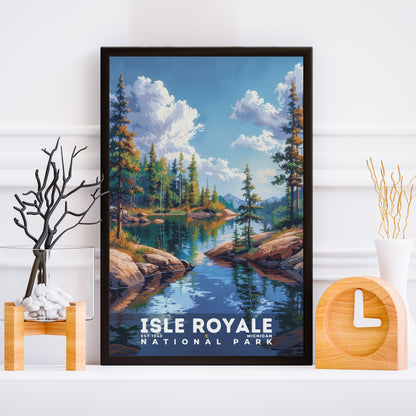 Isle Royale National Park Poster | S18