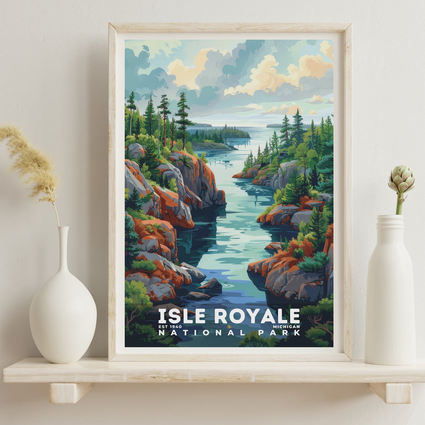 Isle Royale National Park Poster | S11