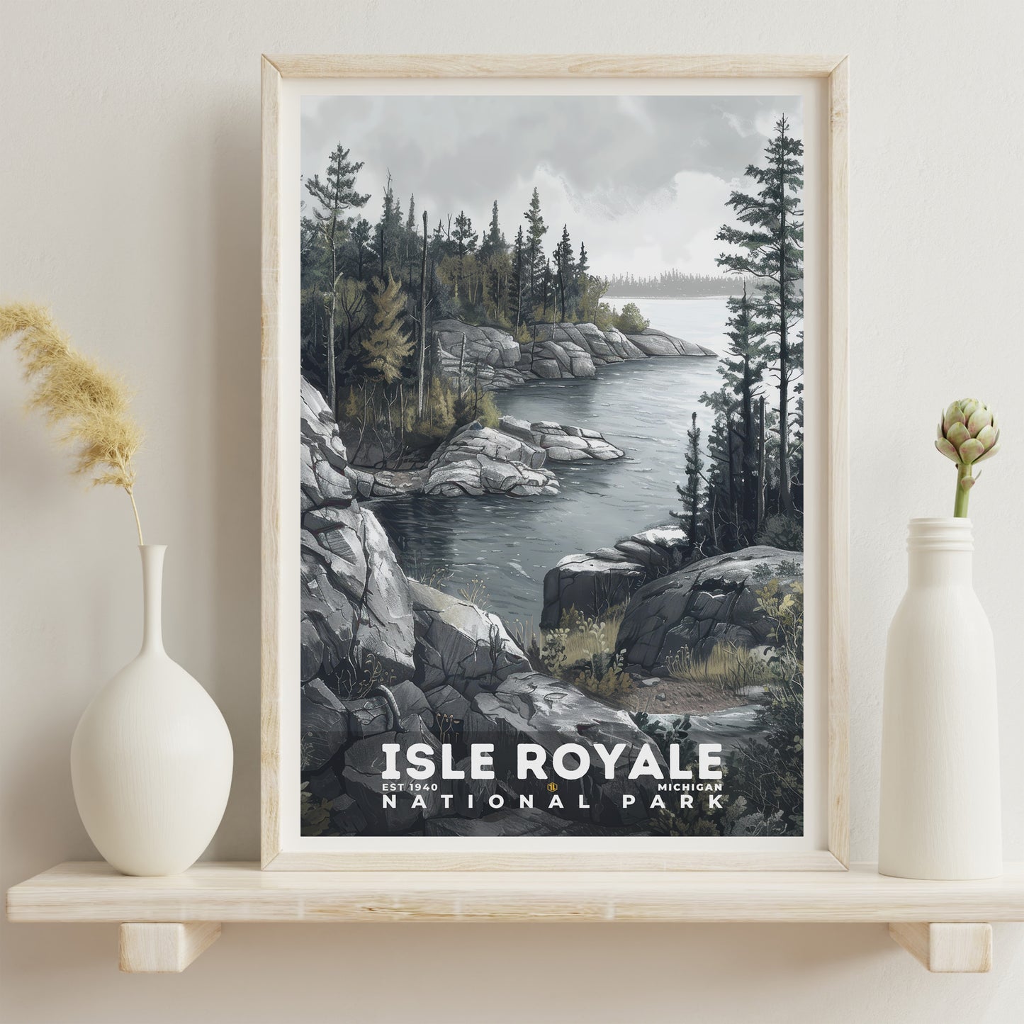 Isle Royale National Park Poster | S17