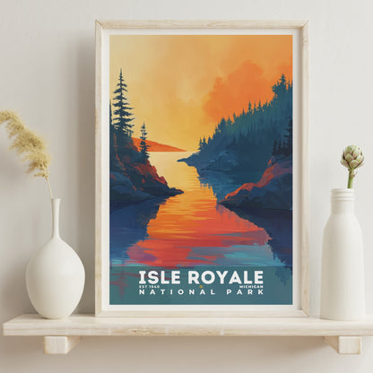 Isle Royale National Park Poster | S20