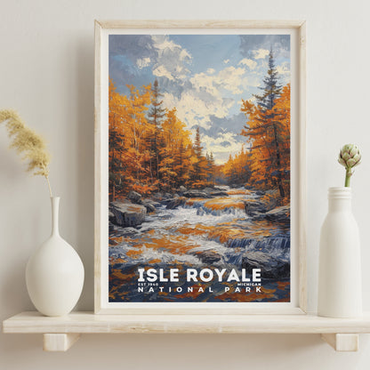 Isle Royale National Park Poster | S14