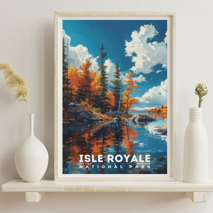 Isle Royale National Park Poster | S13