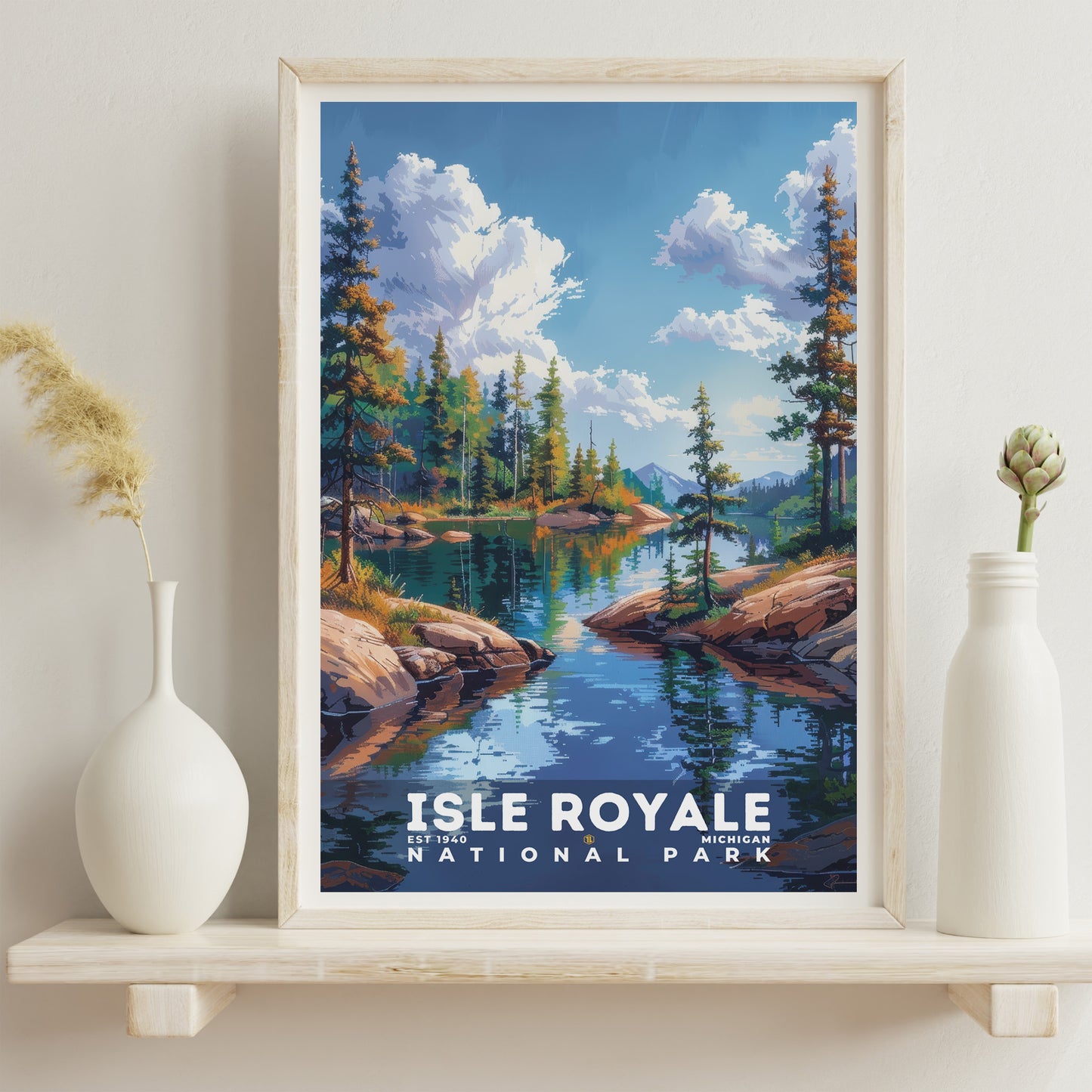 Isle Royale National Park Poster | S18