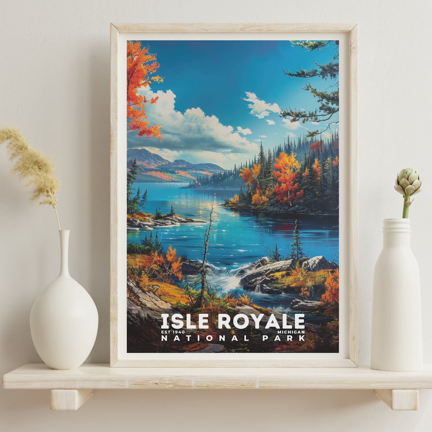 Isle Royale National Park Poster | S16