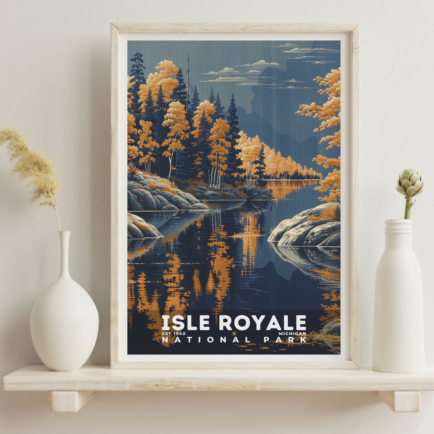 Isle Royale National Park Poster | S19