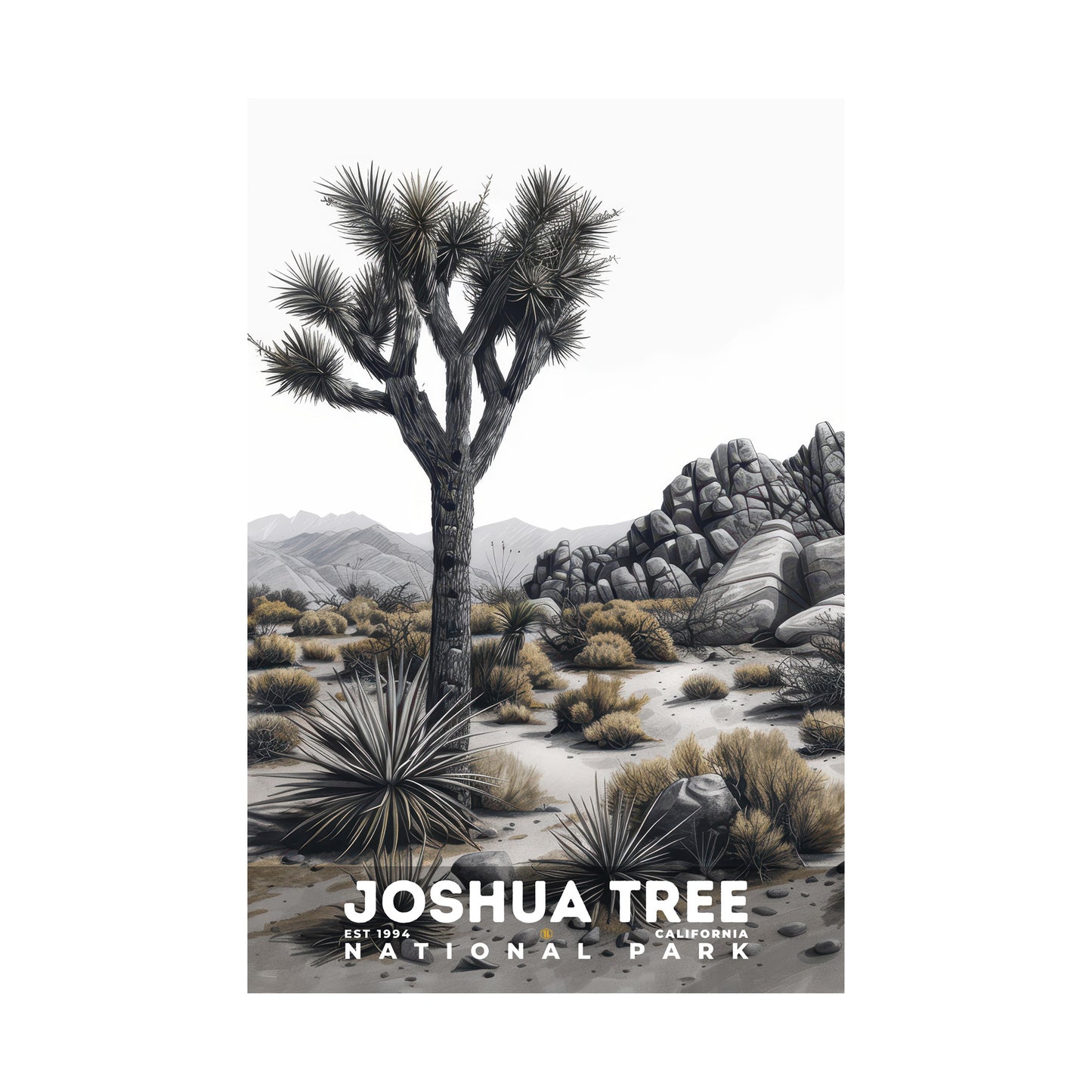 Joshua Tree National Park Poster | S17