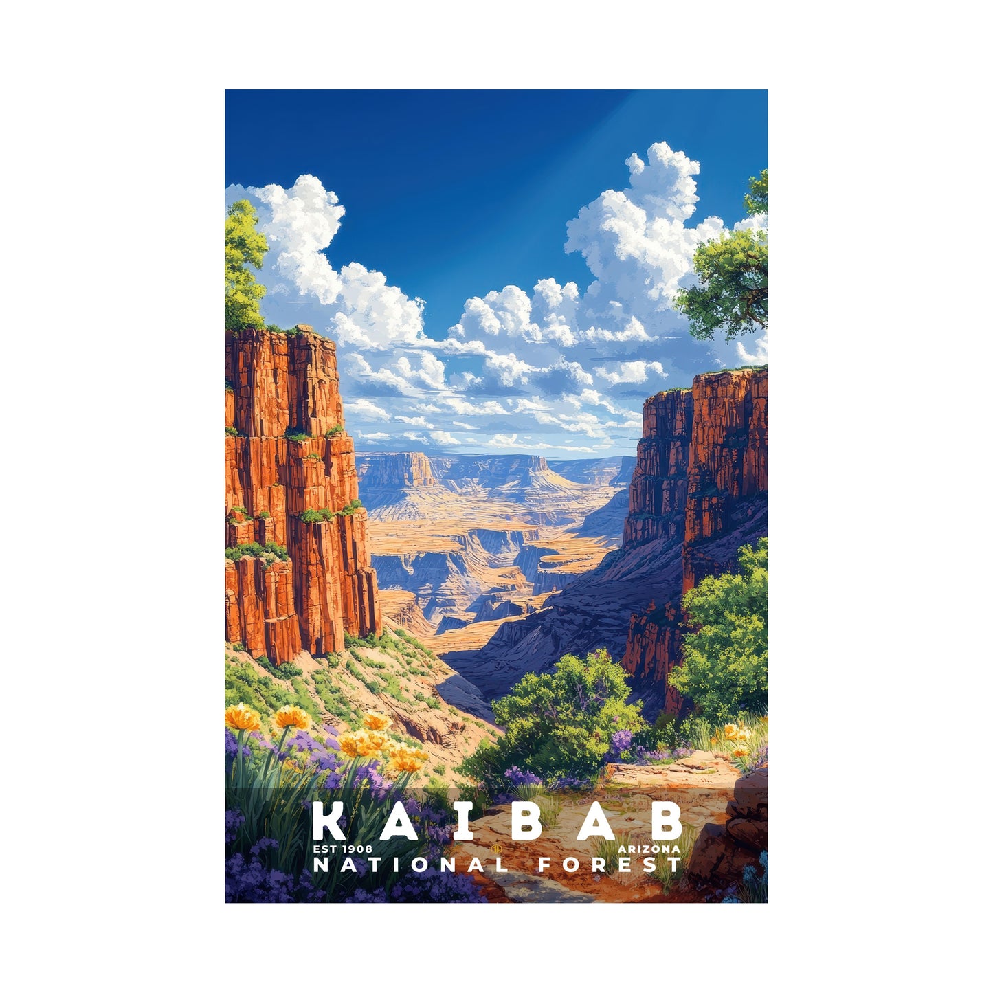 Kaibab National Forest Poster | S02